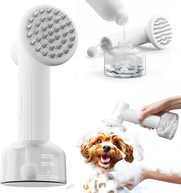Automatic Foaming Pet Bath Brush - Pawtique