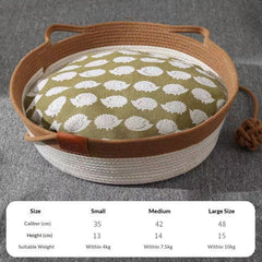 Rattan Cat Bed & - Pawtique