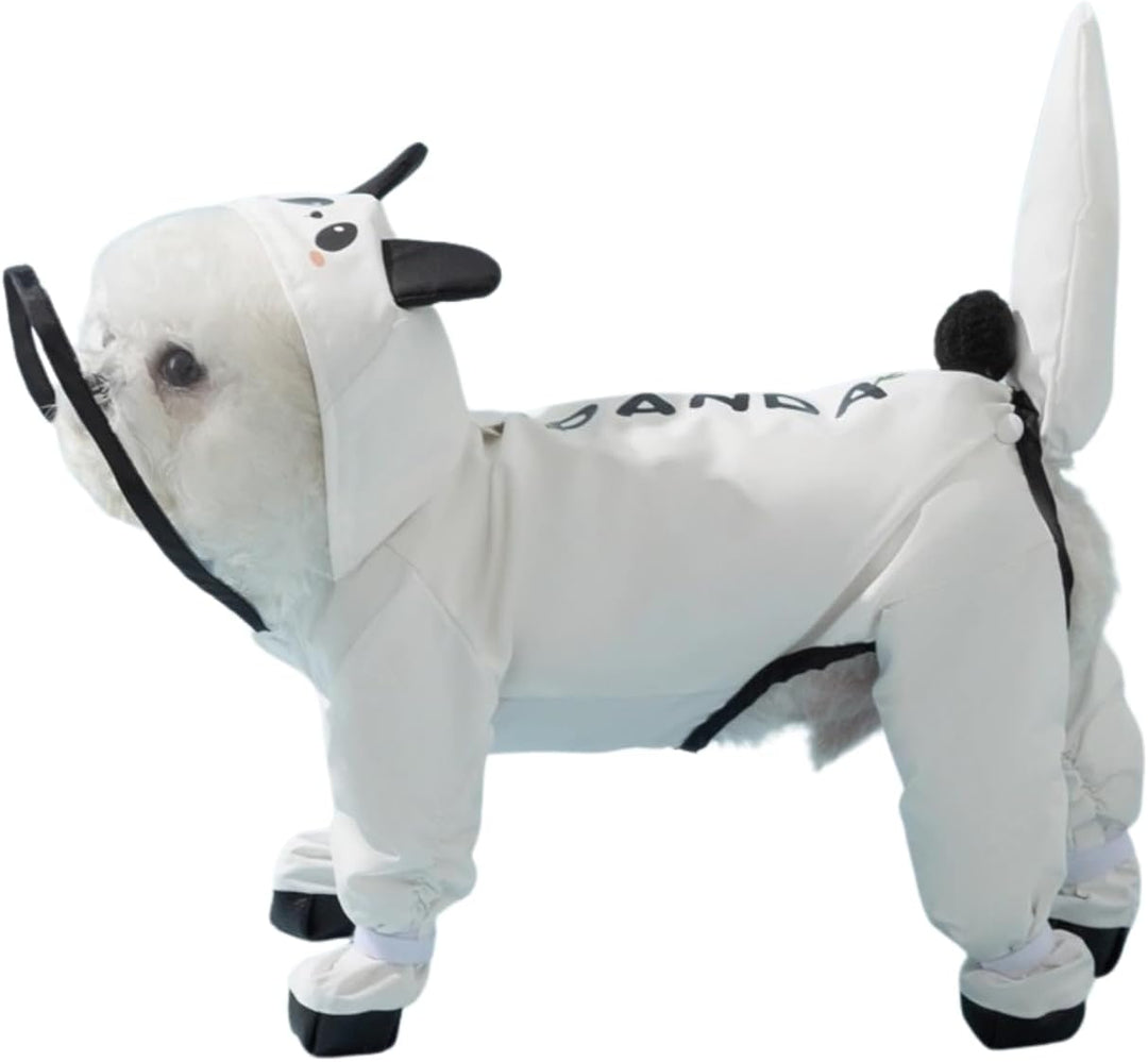 Small Dog Raincoat & Rain Shoes Set,Full - Coverage - Pawtique