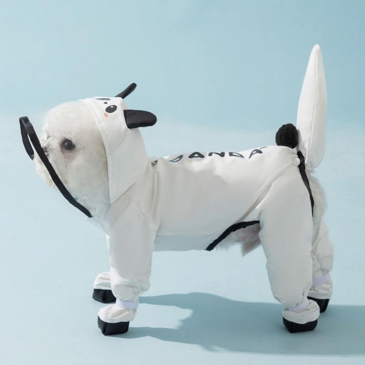 Small Dog Raincoat & Rain Shoes Set,Full - Coverage - Pawtique