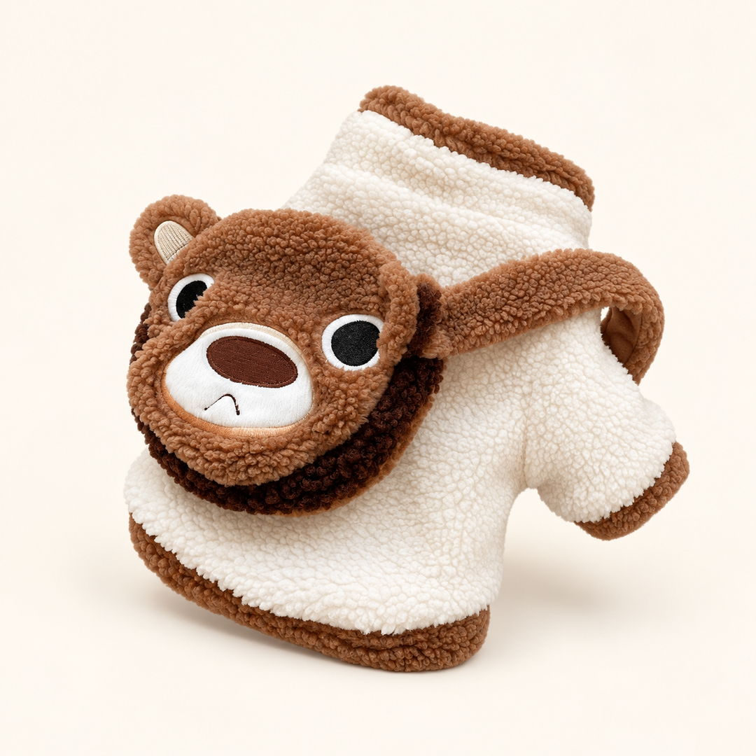 Pawtique BearPouch teddy fleece dog vest