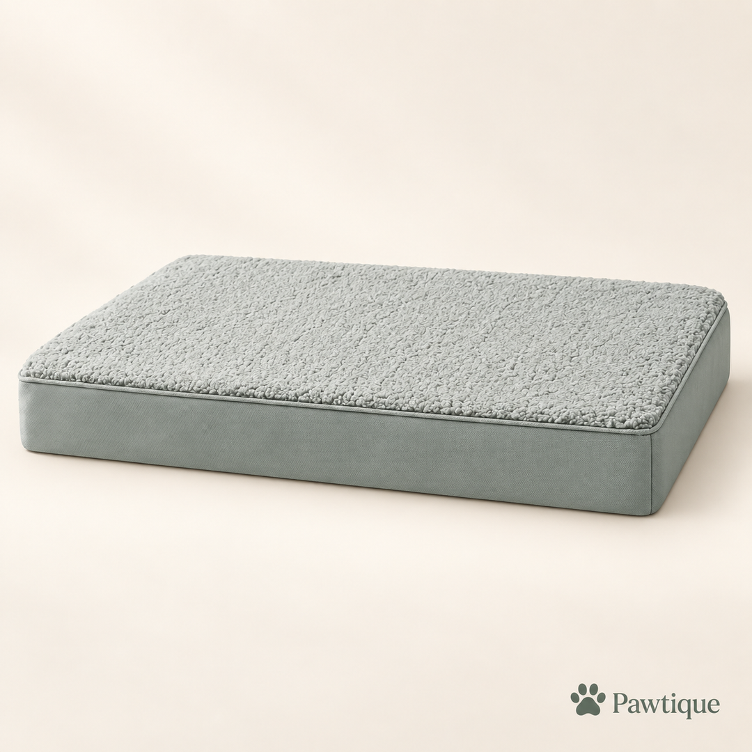 Pawtique CloudRest orthopedic dog bed in Grey-Green