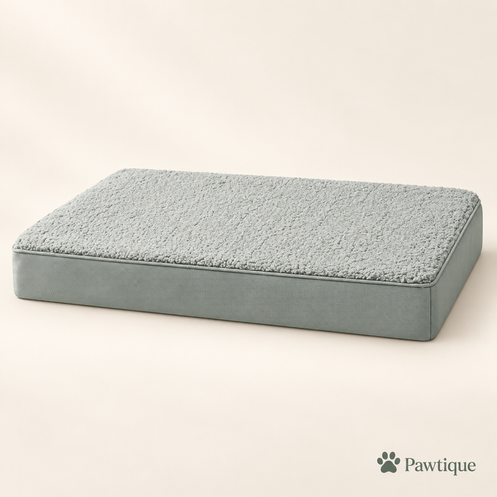 Pawtique CloudRest orthopedic dog bed in Grey-Green
