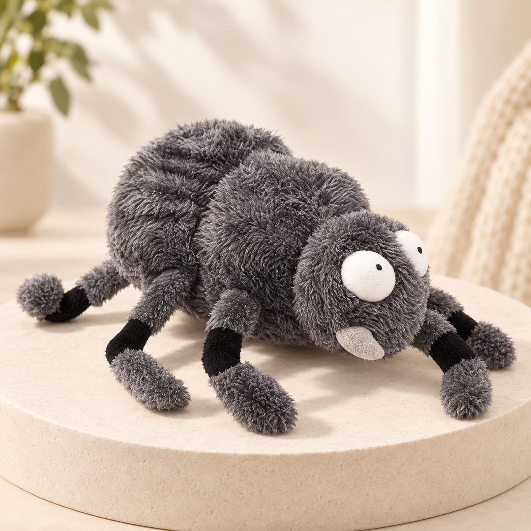 Pawtique WobblePals Spider interactive motion plush toy hero