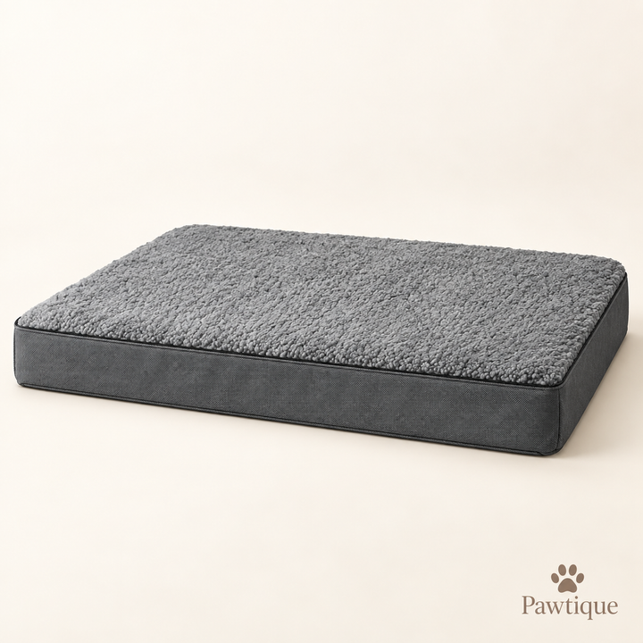 Pawtique CloudRest orthopedic dog bed in Grey