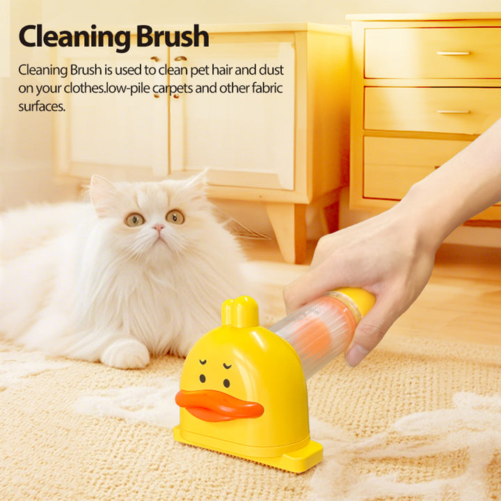 4-in-1 Pet Grooming & Cleaning Kit - Adorable Duck Design for Hassle-Free Pet Care