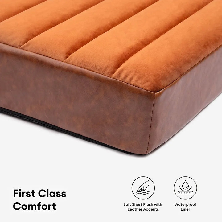 Pawtique LuxeNest™ Orthopedic Bolster Dog Sofa Bed