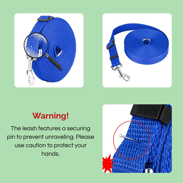 10M Training Line – Extra Long Dog Leash - Pawtique