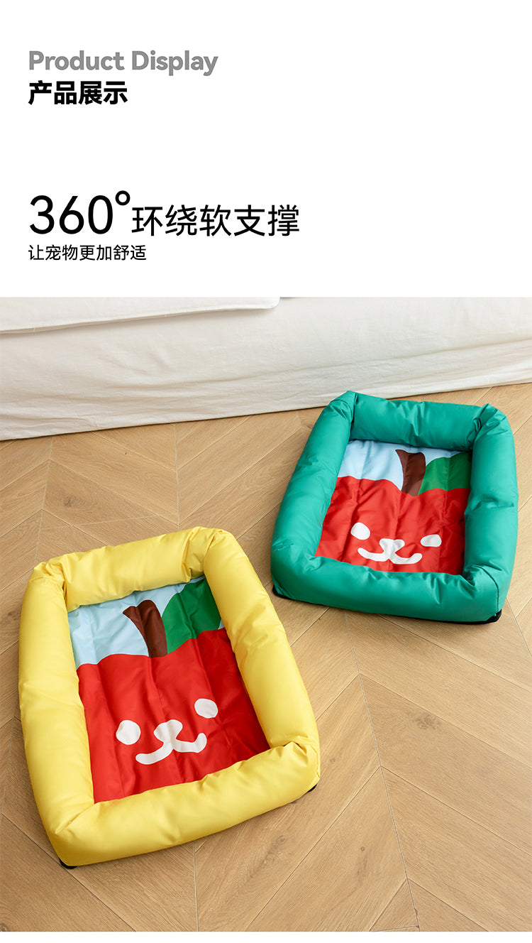 Cooling Gel Pad bed- Instant Cooling Effect/Chew-Resistant