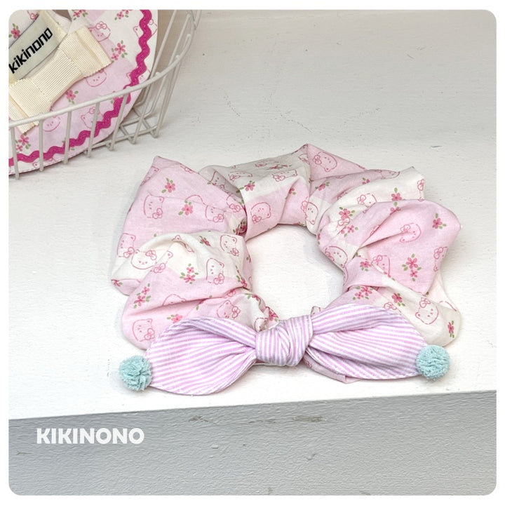 Pink Plaid Bandana bib