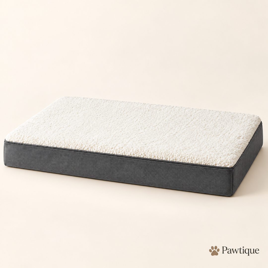 Pawtique CloudRest orthopedic dog bed in Beige