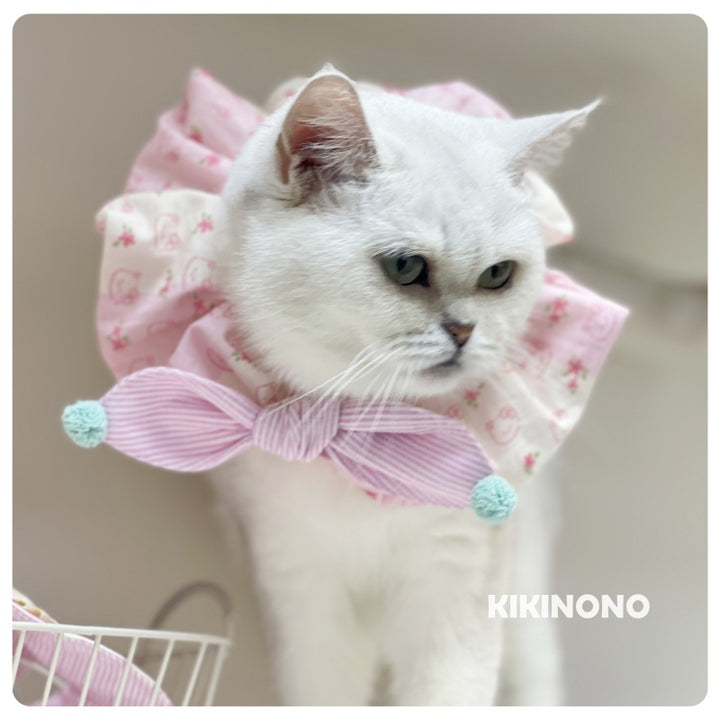 Pink Plaid Bandana bib