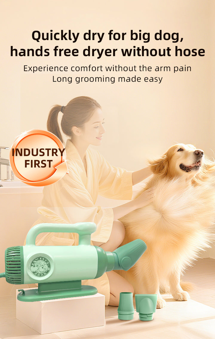 L&W BROS. Pet Dryer: Power Meets Quiet Comfort
