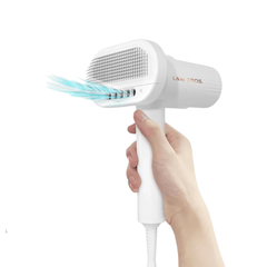 L&W BROS. 2-in-1 Dog Dryer & Slicker Brush