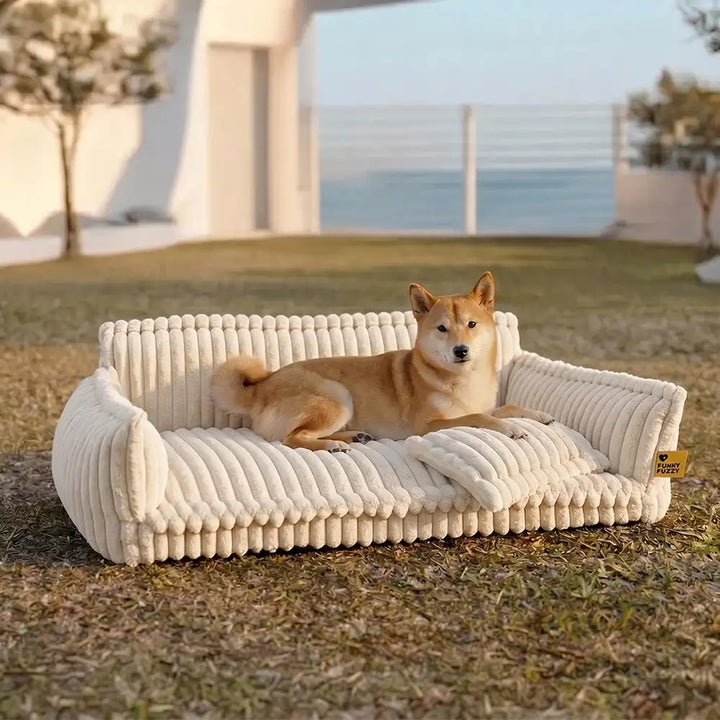 Large Washable Fluffy Orthopedic Soft Dog Pillow Dog Sofa Bed-Snoozy Dream