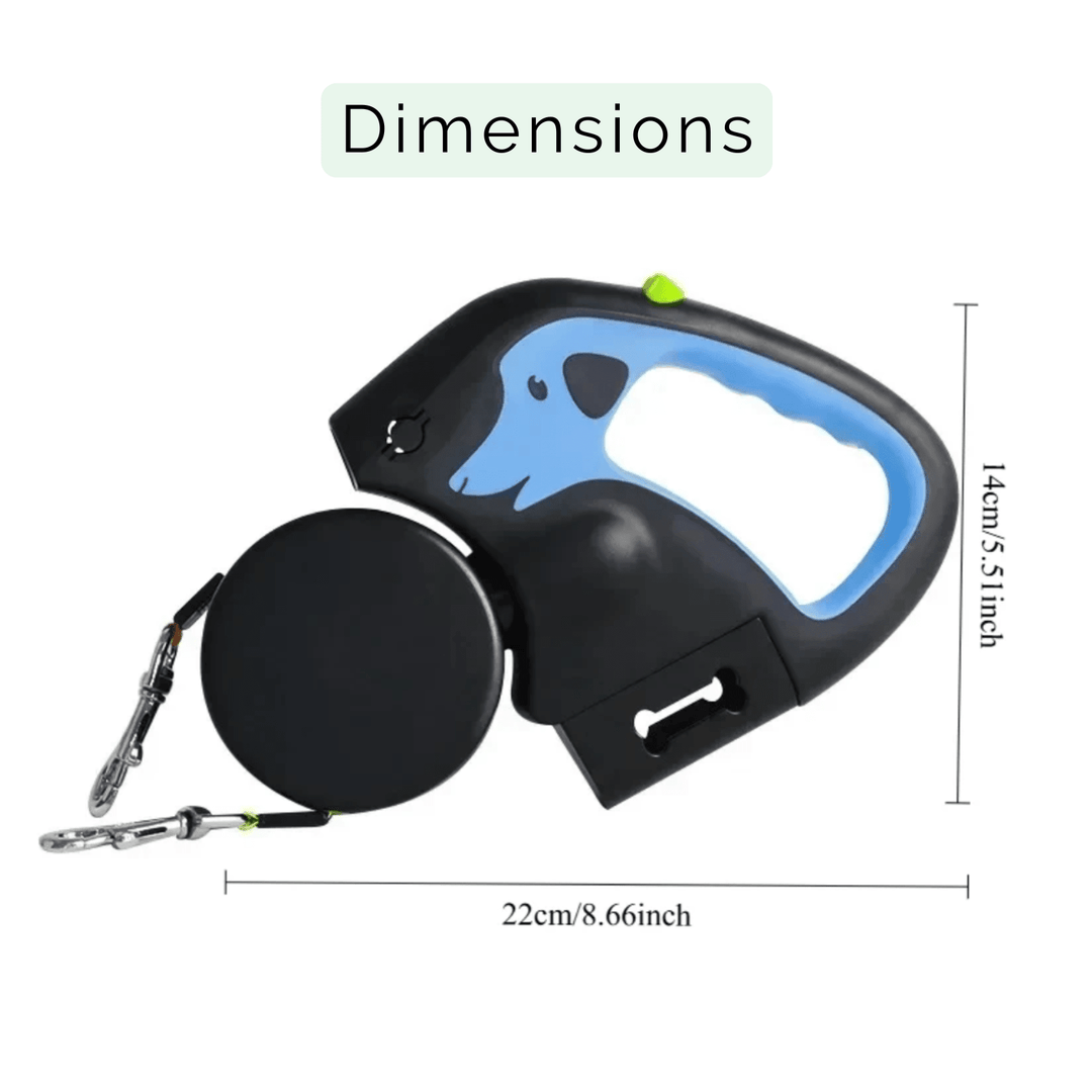 3 - in - 1 Duo Belt with Flashlight - Pawtique