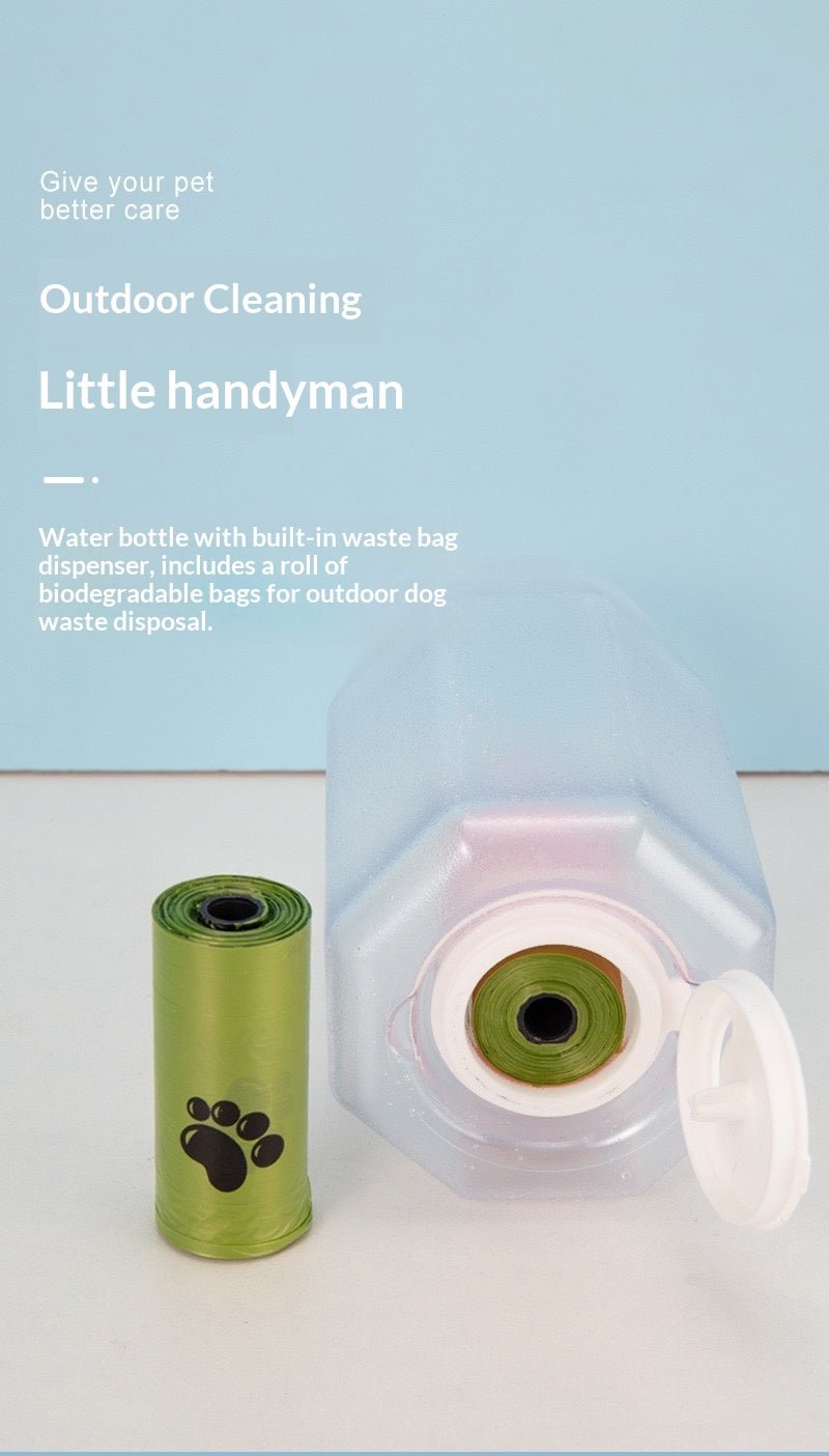 3 - in - 1 Portable Pet Water Bottle - Pawtique