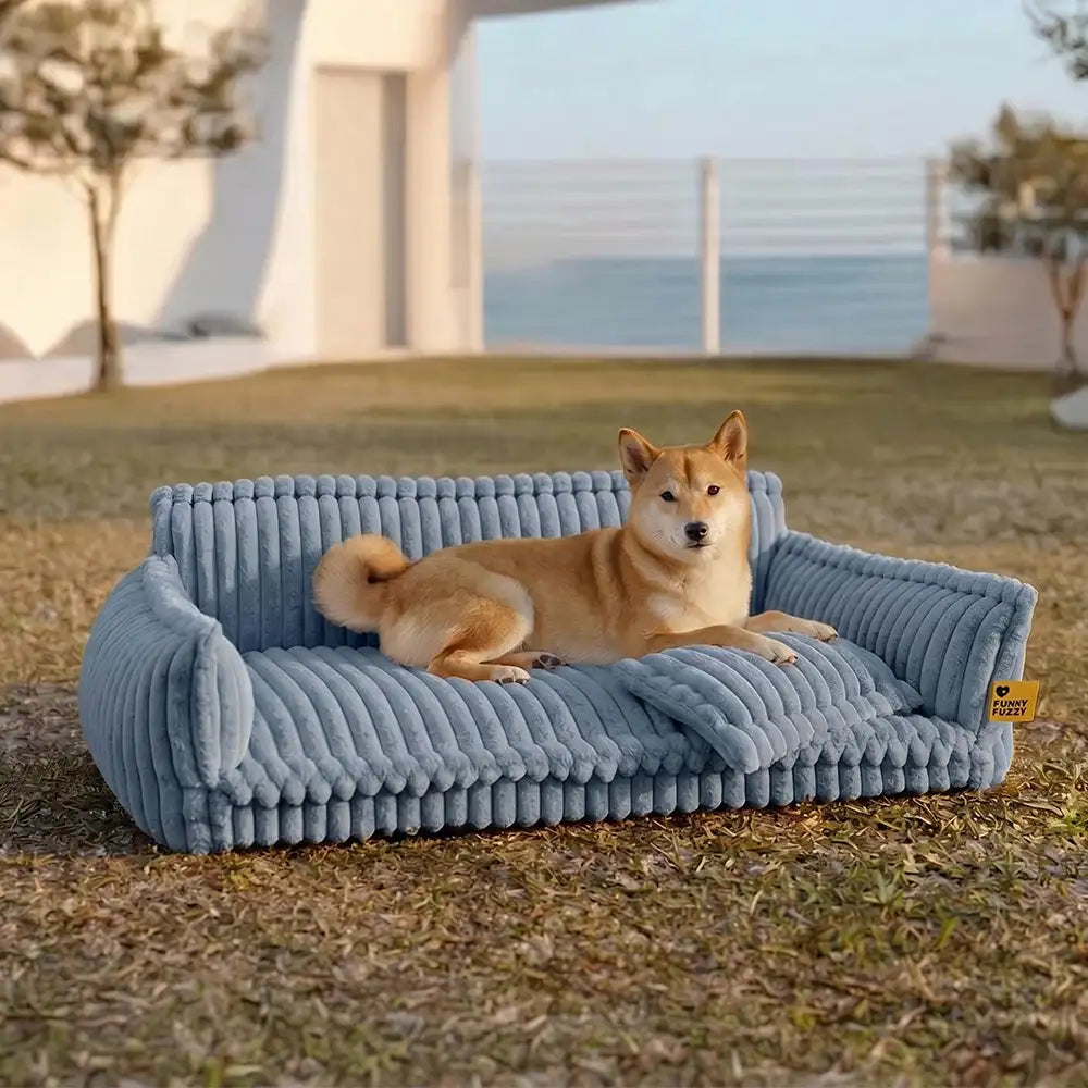 Large Washable Fluffy Orthopedic Soft Dog Pillow Dog Sofa Bed-Snoozy Dream