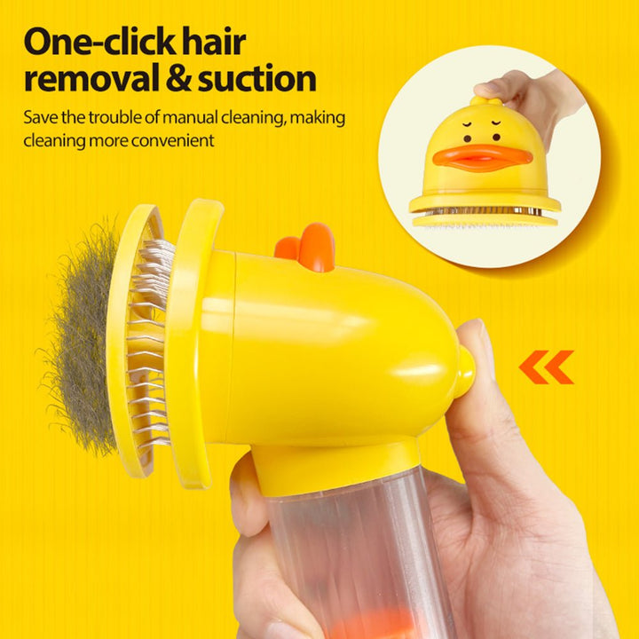 4 - in - 1 Pet Grooming &amp; Cleaning Kit - Adorable Duck Design for Hassle - Free Pet Care - Pawtique