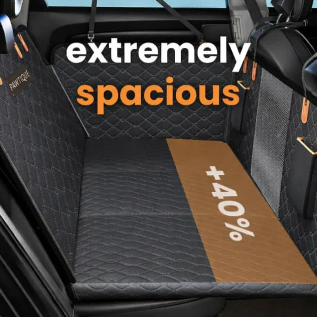 Pawtique SafeRide™ Hard Bottom Dog Car Seat Cover