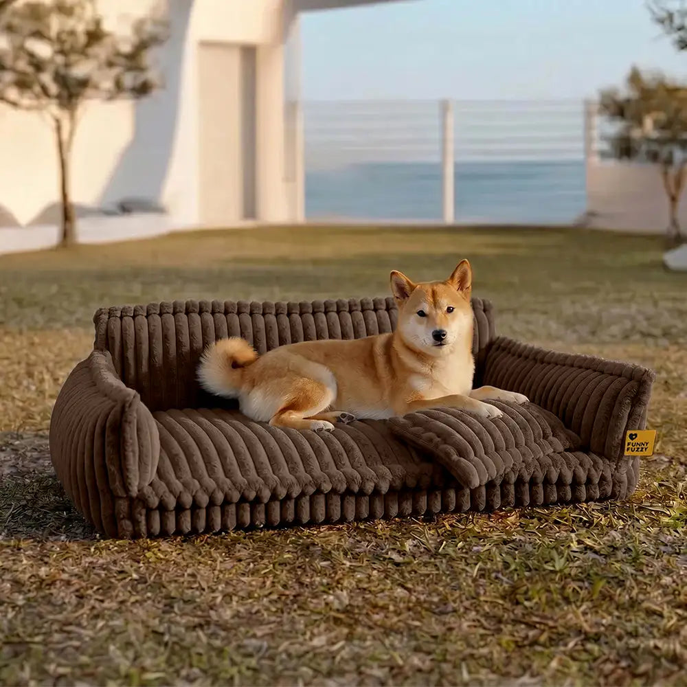 Large Washable Fluffy Orthopedic Soft Dog Pillow Dog Sofa Bed-Snoozy Dream
