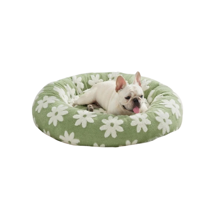 Vintage Round Dog Bed Cushion