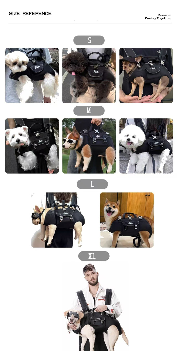 FCT Pet Carrier Backpack - Effortless Carrying & Gentle Care for Your Pup’s Journeys
