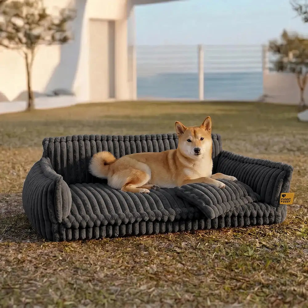 Large Washable Fluffy Orthopedic Soft Dog Pillow Dog Sofa Bed-Snoozy Dream