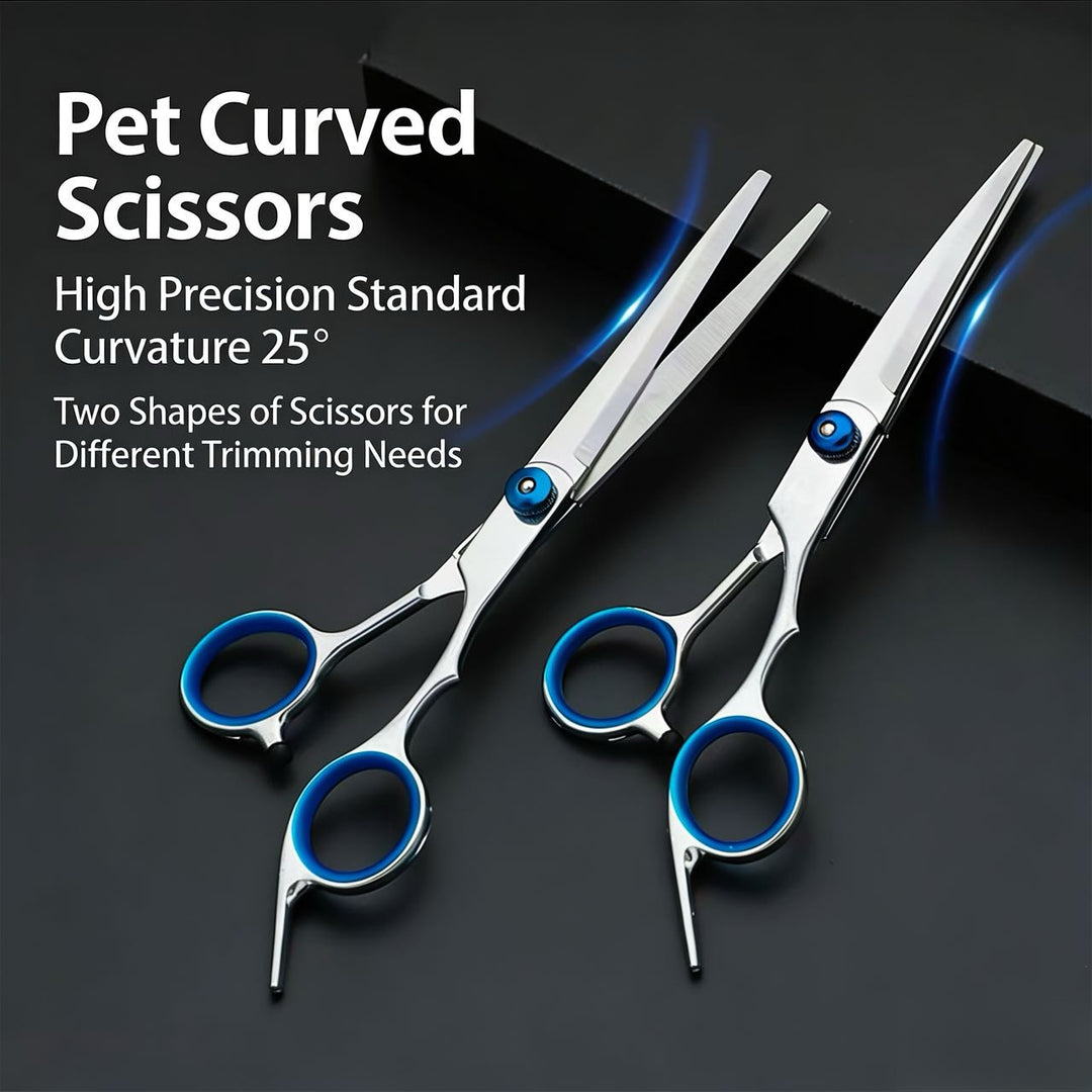 Safe Scissors Stainless Steel Grooming Set