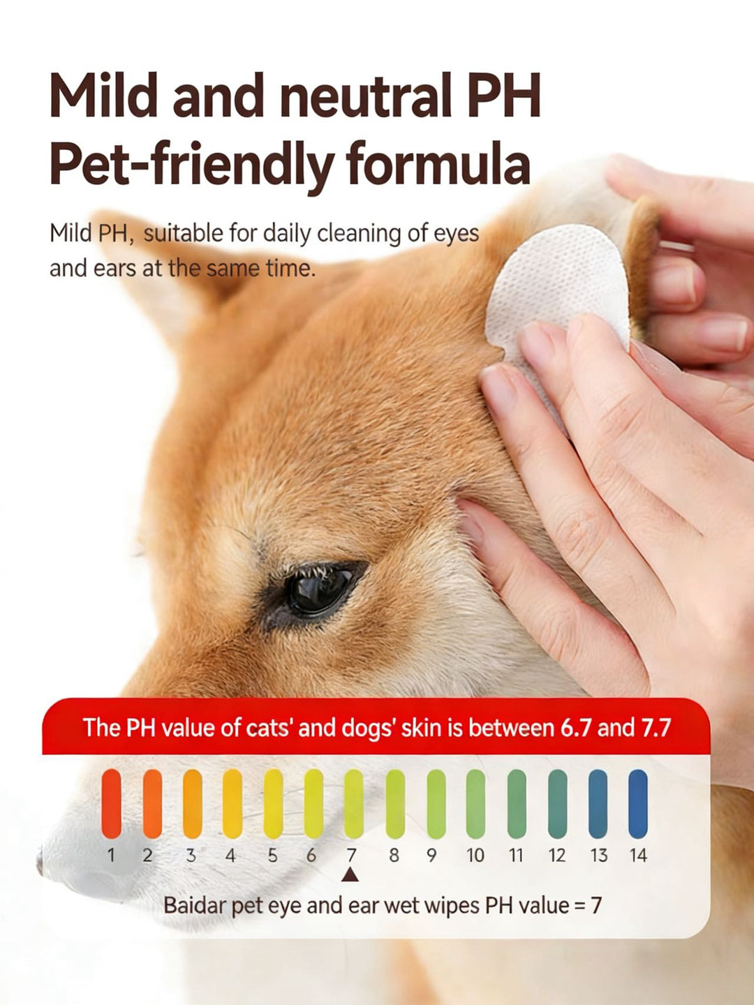 PET EYE AND EAR WIPES