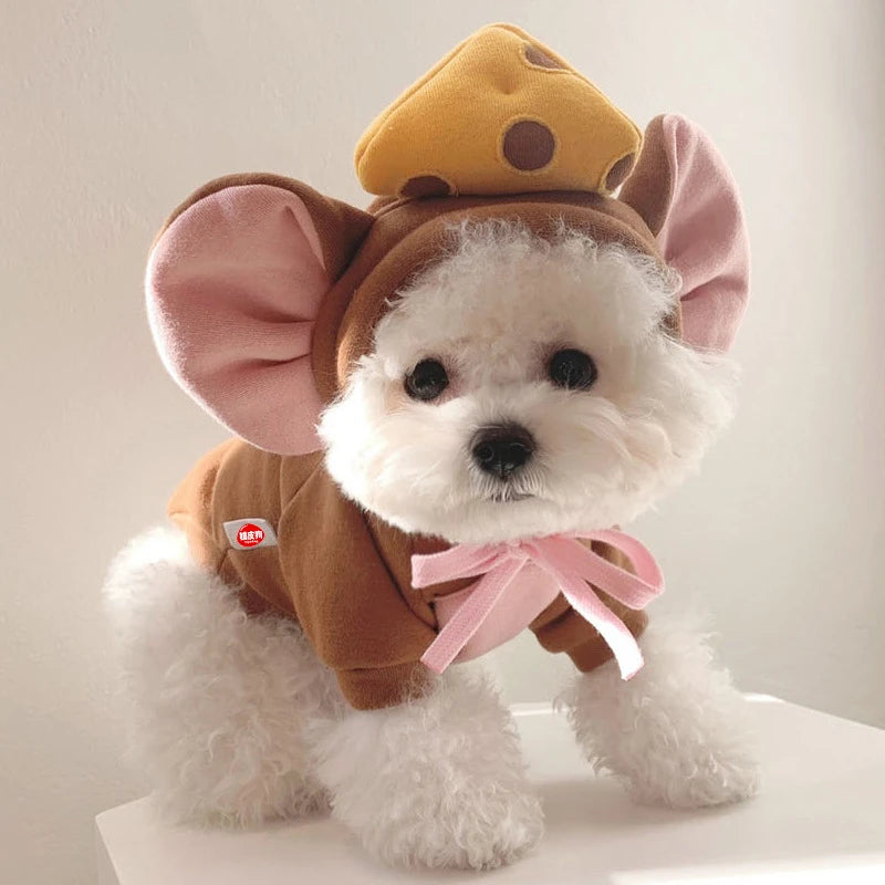 Pet Sweatshirt Warm Fleece Cosplay Hoodies