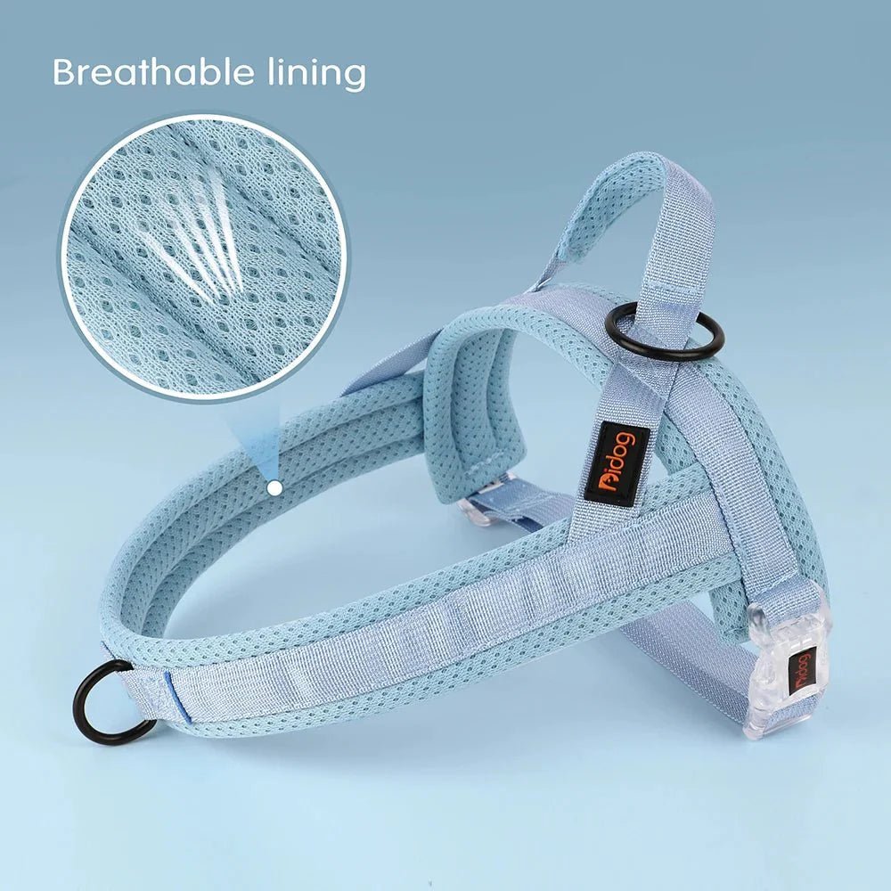Adjustable Dog Harness - Nylon Padded Comfort - Harness for Walking Dogs - Pawtique