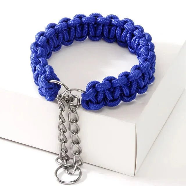 Adjustable Woven Nylon P - Chain for Dogs - Pawtique