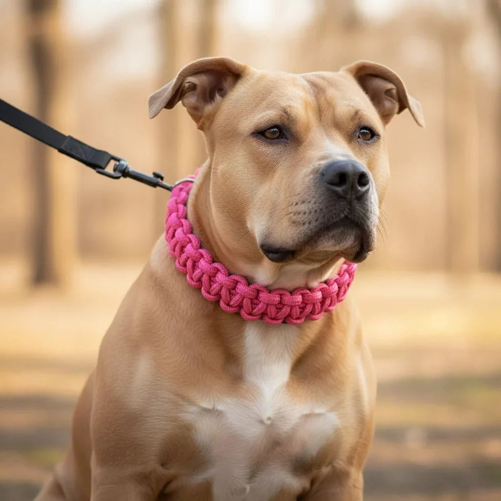 Adjustable Woven Nylon P - Chain for Dogs - Pawtique