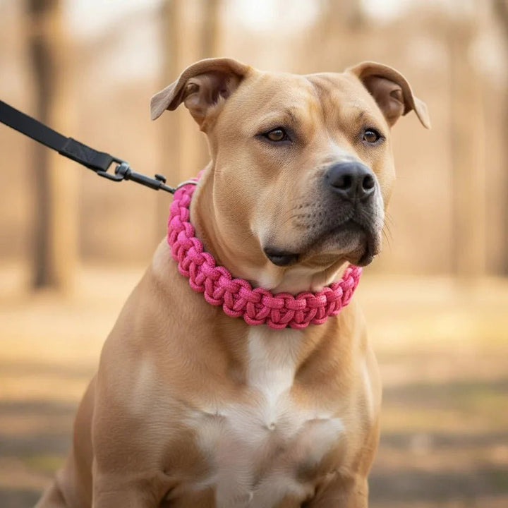 Adjustable Woven Nylon P - Chain for Dogs - Pawtique