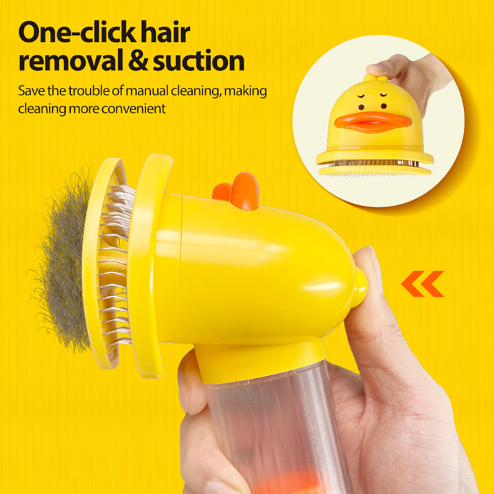4-in-1 Pet Grooming & Cleaning Kit - Adorable Duck Design for Hassle-Free Pet Care
