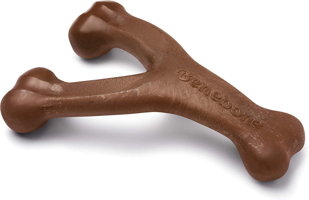 Benebone Bacon Wishbone Chew Toy - Pawtique