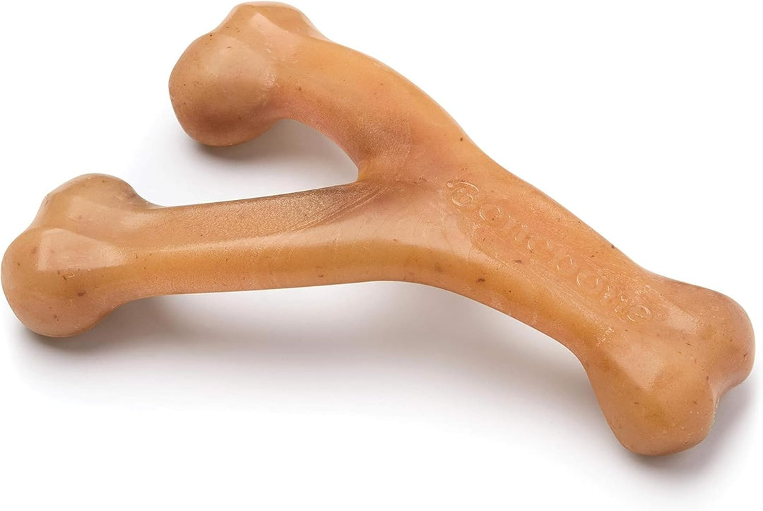 Benebone Bacon Wishbone Chew Toy - Pawtique