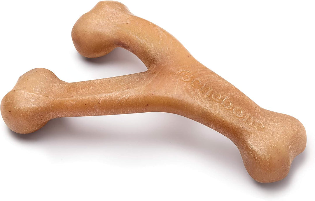 Benebone Bacon Wishbone Chew Toy - Pawtique