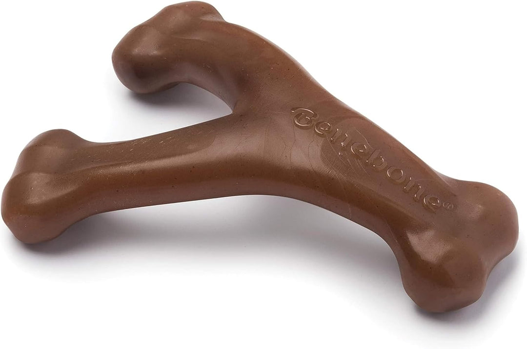Benebone Bacon Wishbone Chew Toy - Pawtique