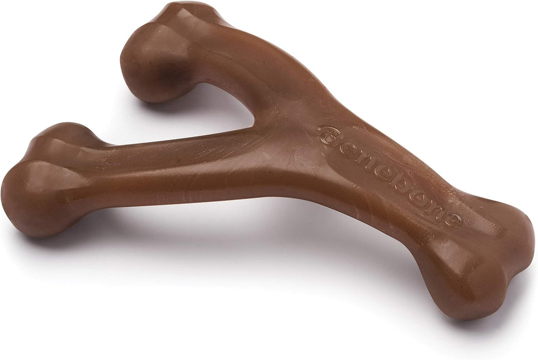 Benebone Bacon Wishbone Chew Toy - Pawtique