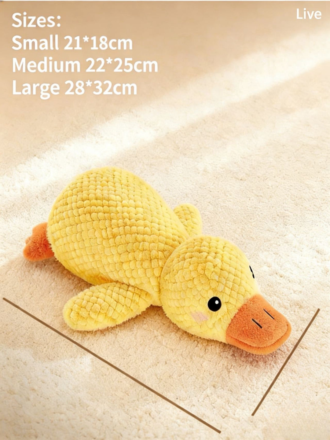 [BEST SELLER] Calming Duck Dog Toy - Pawtique