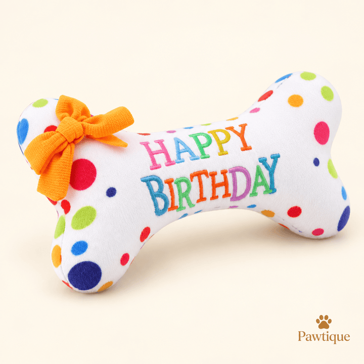 Birthday Cake Squeaky Toys - Pawtique