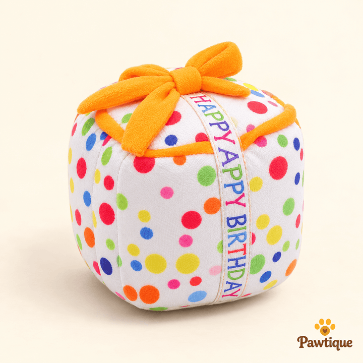 Birthday Cake Squeaky Toys - Pawtique