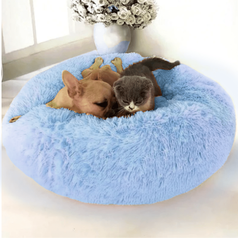 Calming Pet bed | Comfy Dog Bed High Stretch Soft Faux Fur for Dogs &amp; Cats - Pawtique