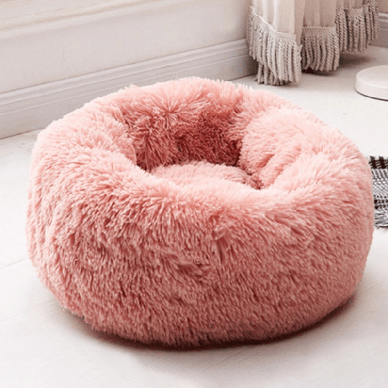 Calming Pet bed | Comfy Dog Bed High Stretch Soft Faux Fur for Dogs &amp; Cats - Pawtique