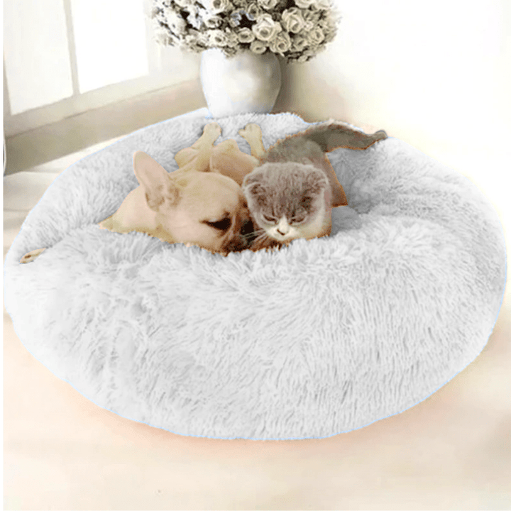 Calming Pet bed | Comfy Dog Bed High Stretch Soft Faux Fur for Dogs &amp; Cats - Pawtique