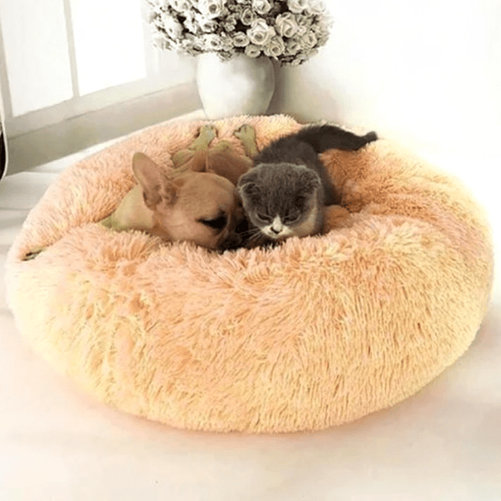 Calming Pet bed | Comfy Dog Bed High Stretch Soft Faux Fur for Dogs &amp; Cats - Pawtique