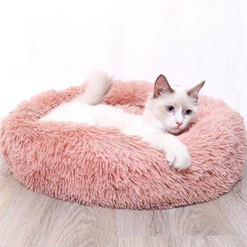 Calming Pet bed | Comfy Dog Bed High Stretch Soft Faux Fur for Dogs &amp; Cats - Pawtique