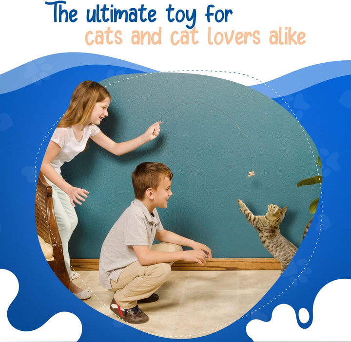 Cat Dancer Interactive Wand Toy - Pawtique